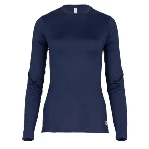 Women's Long Sleeve UV Blocker Pickleball Top Navy